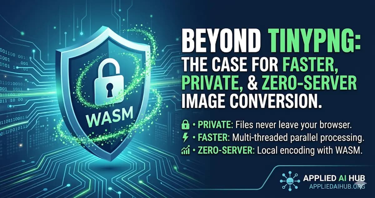 Beyond TinyPNG: Fast, Private, and Zero-Server Image Conversion